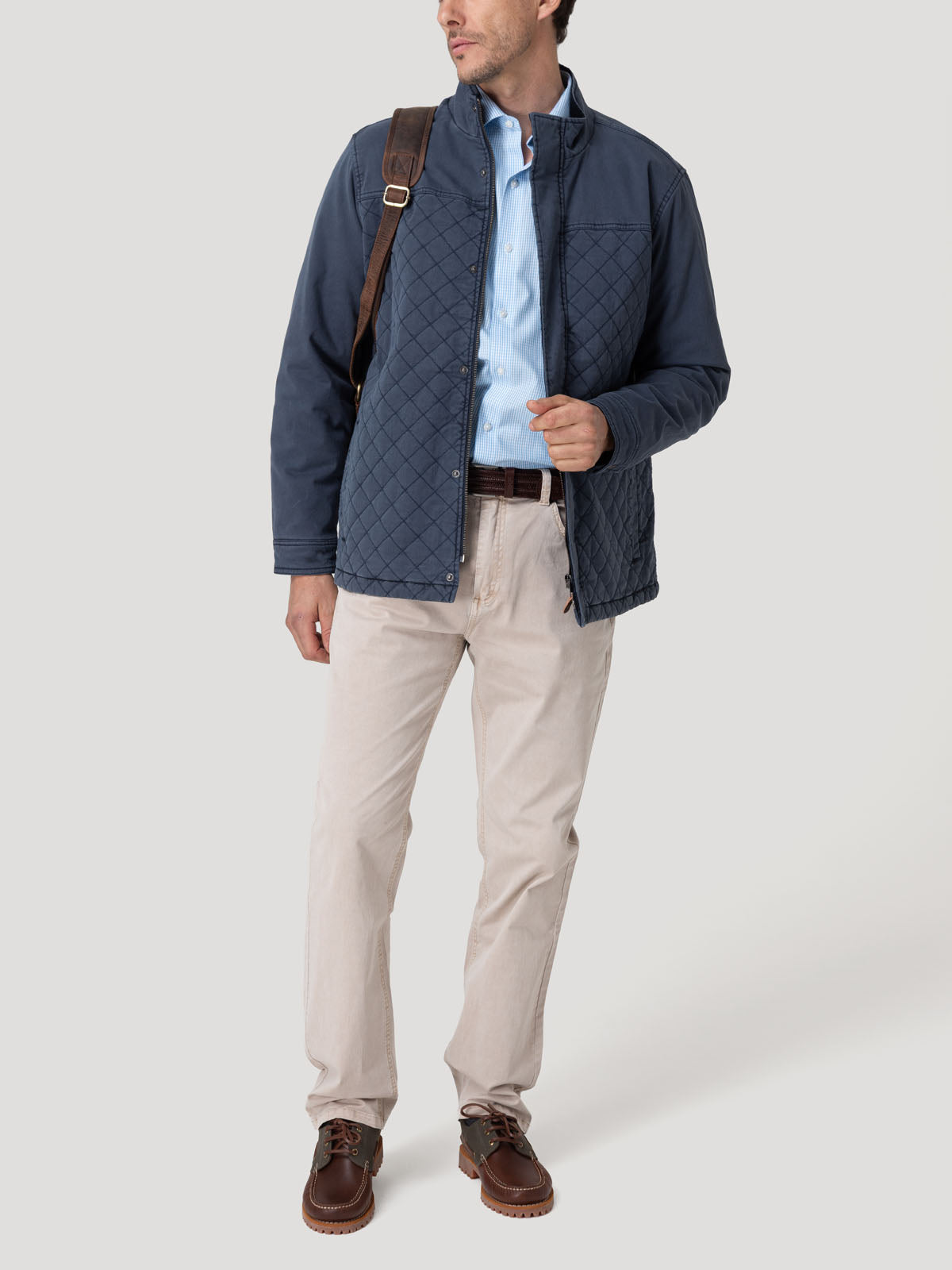 Chaqueta Thermore Hombre Laurenzo Azul Rockford