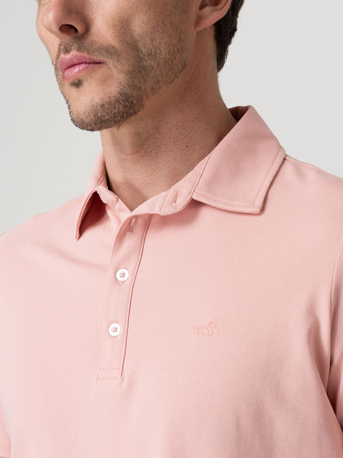 Polera Algodón Hombre Padua Naranjo Rockford