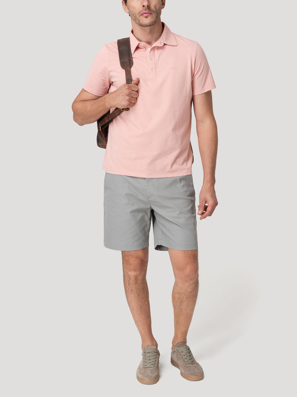 Polera Algodón Hombre Padua Naranjo Rockford
