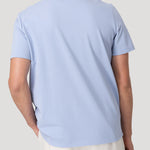 Polera Algodón Hombre Padua Celeste Rockford