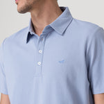 Polera Algodón Hombre Padua Celeste Rockford