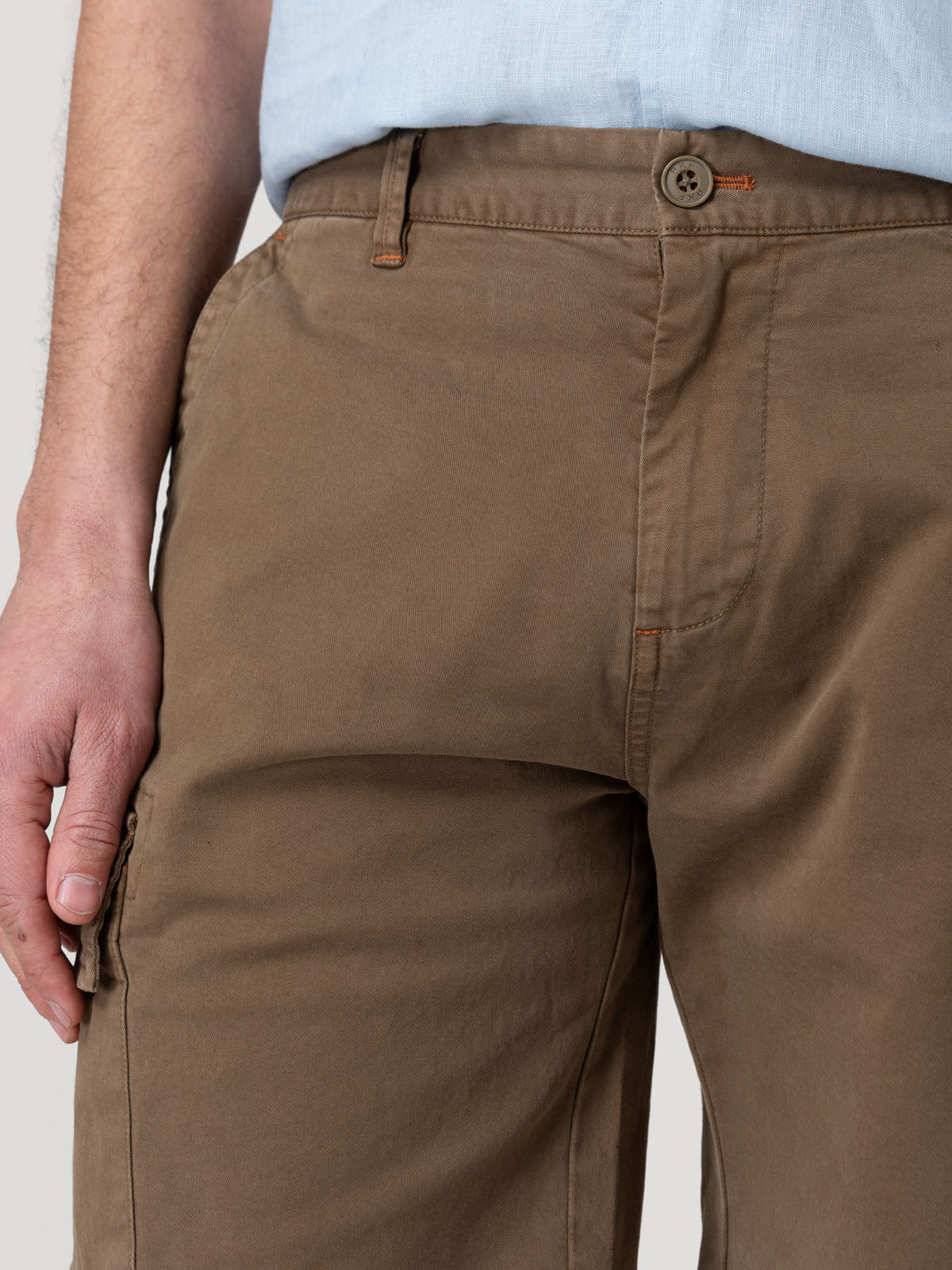 Short Algodón Hombre Kuna Verde Rockford