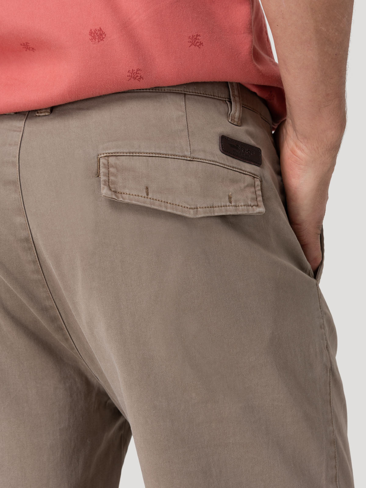 Short Algodón Hombre Classic Café Rockford