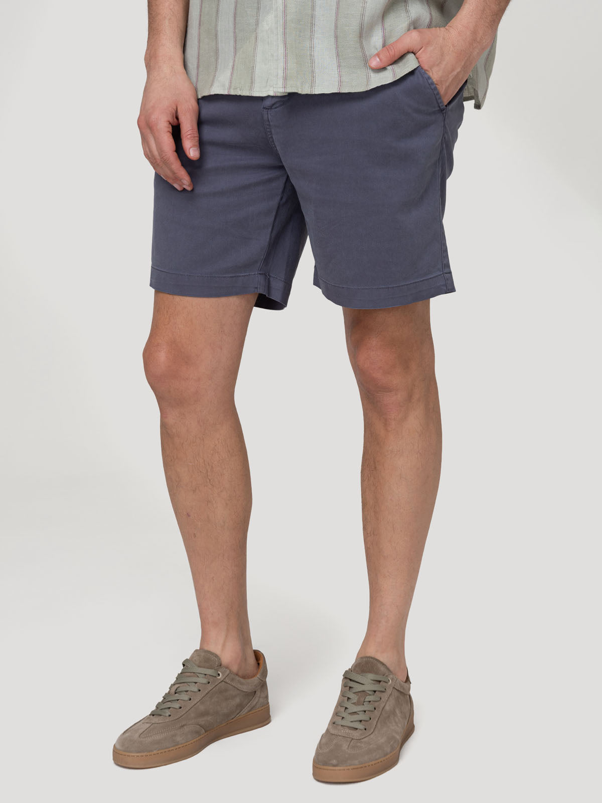 Short Algodón Hombre Classic Gris Rockford