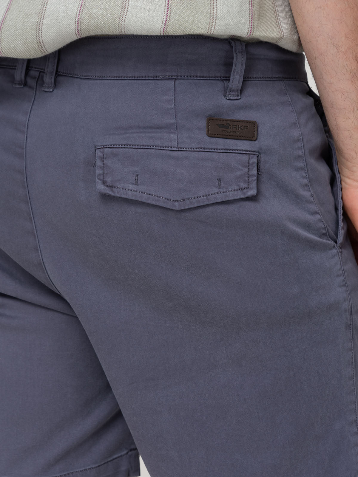 Short Algodón Hombre Classic Gris Rockford