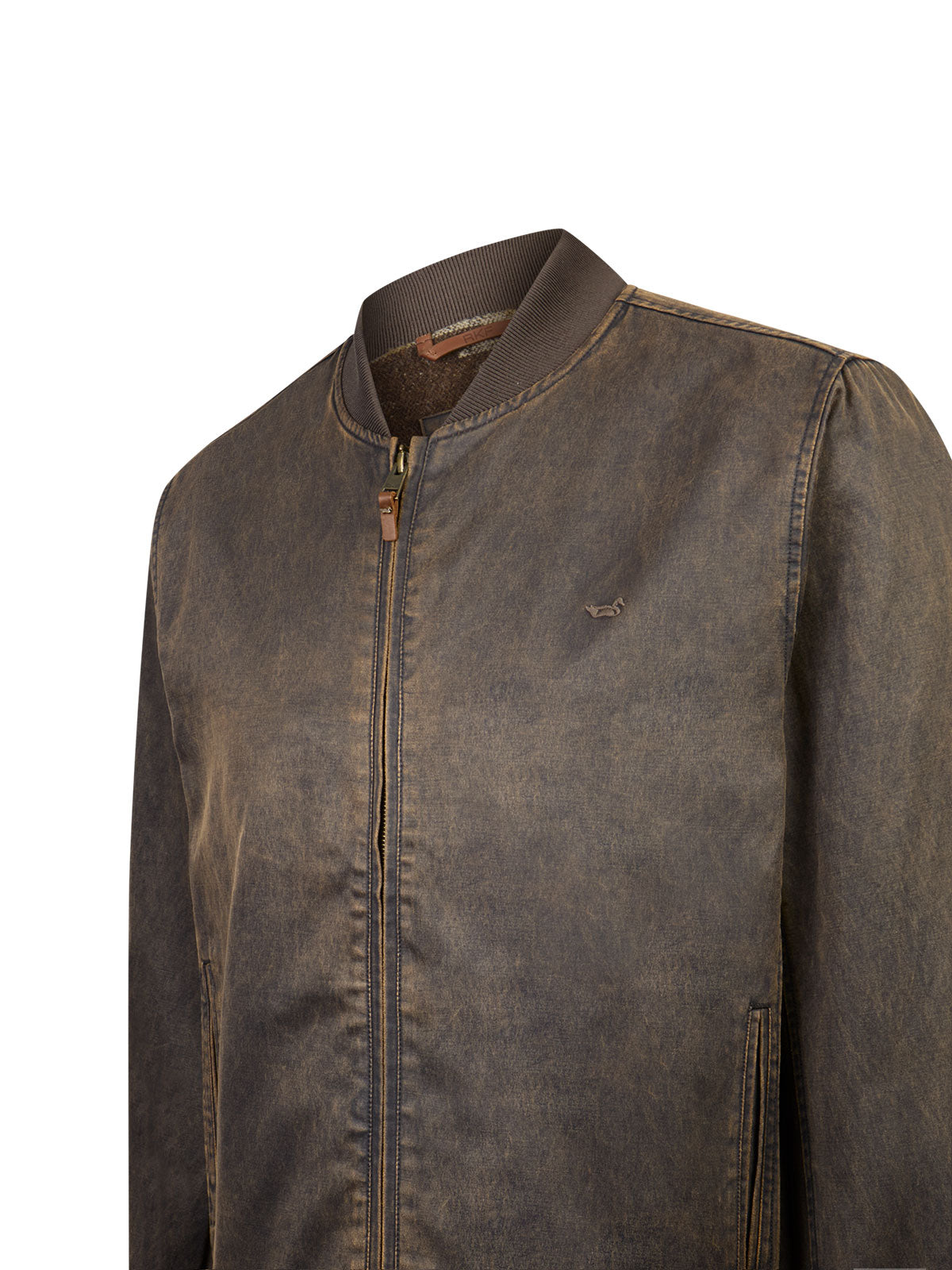 Chaqueta Algodón Hombre Albor Café Rockford