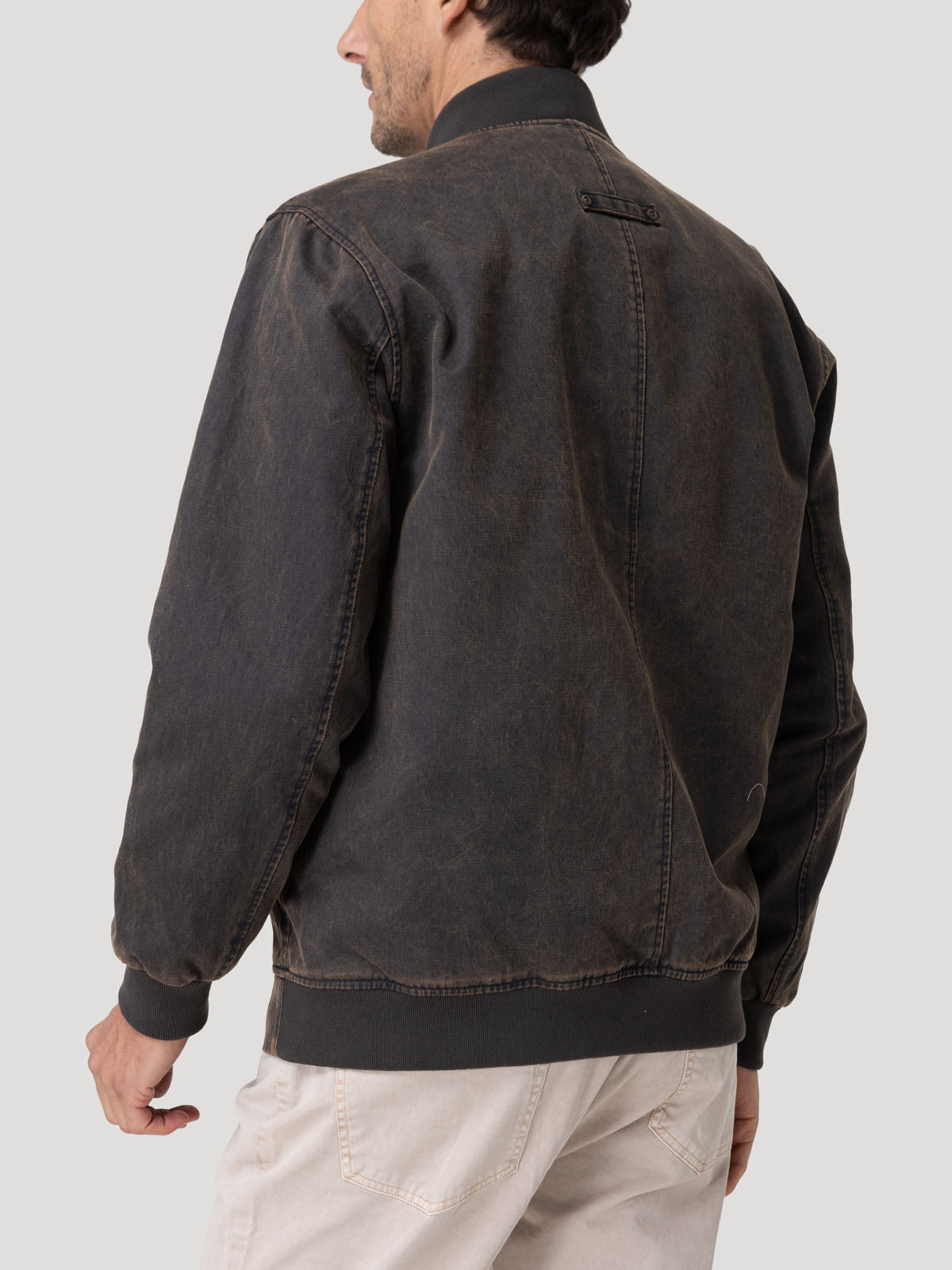 Chaqueta Algodón Hombre Albor Café Rockford