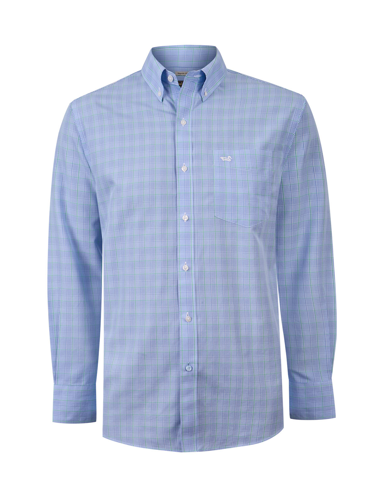 Camisa Cuello Button-Down Hombre Wf Pb Verde Rockford