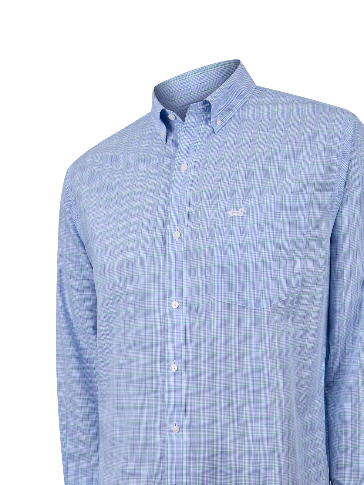 Camisa Cuello Button-Down Hombre Wf Pb Verde Rockford