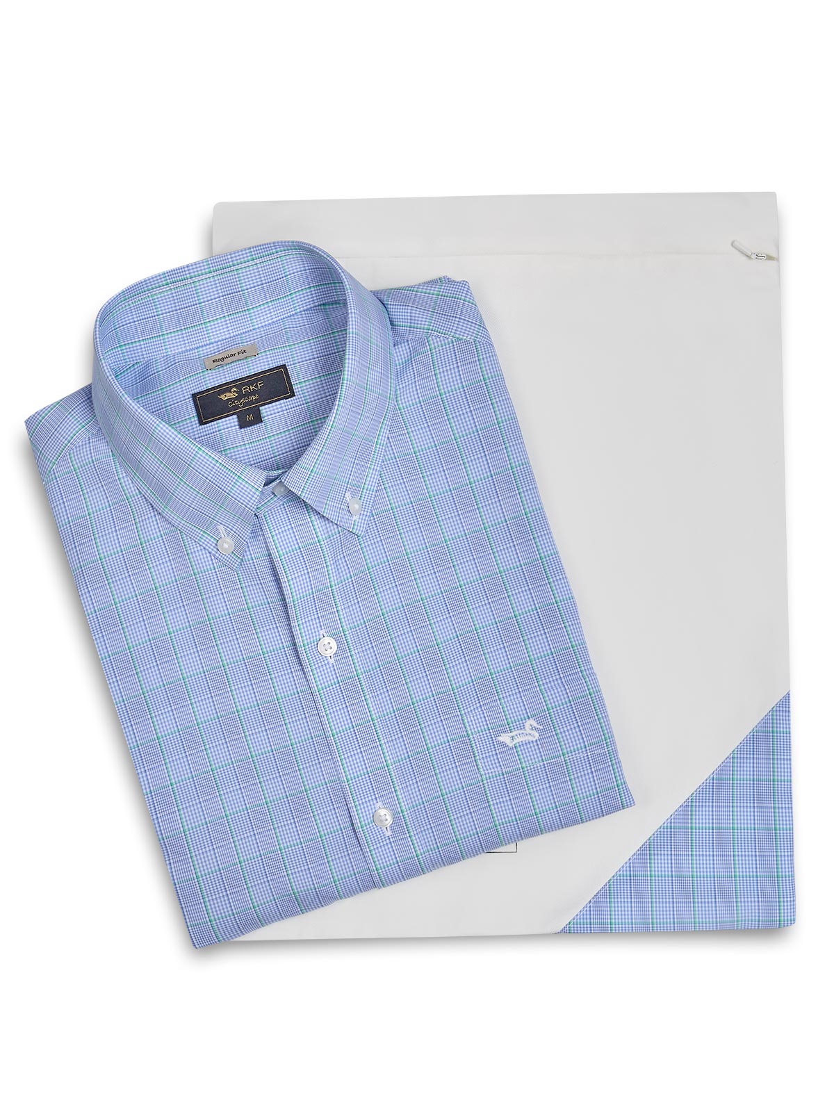 Camisa Cuello Button-Down Hombre Wf Pb Verde Rockford
