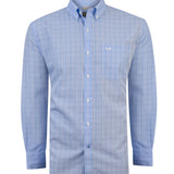 Camisa Cuello Button-Down Hombre Wf Pb Azul Rockford