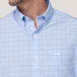 Camisa Cuello Button-Down Hombre Wf Pb Azul Rockford