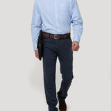 Camisa Cuello Button-Down Hombre Wf Pb Azul Rockford