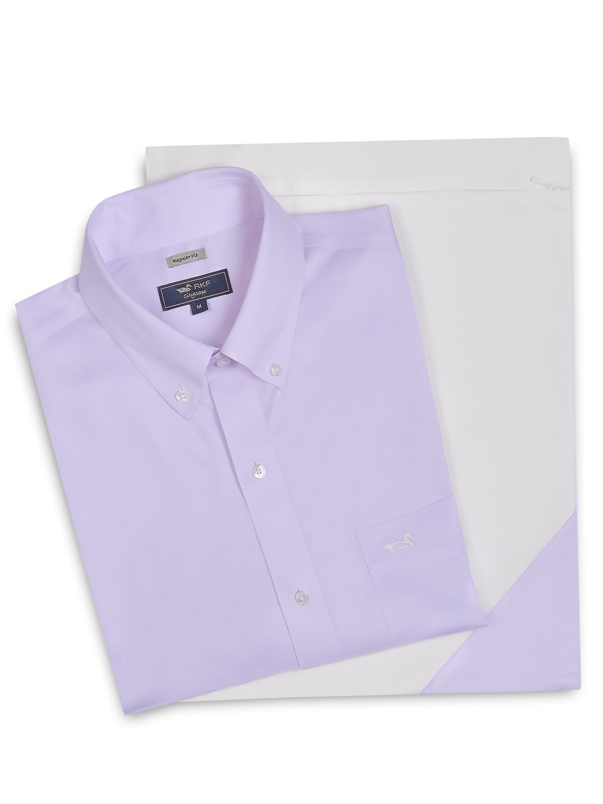 Camisa Cuello Button-Down Hombre Wf Pb Lila Rockford