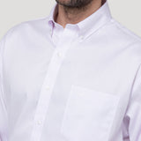 Camisa Cuello Button-Down Hombre Wf Pb Lila Rockford