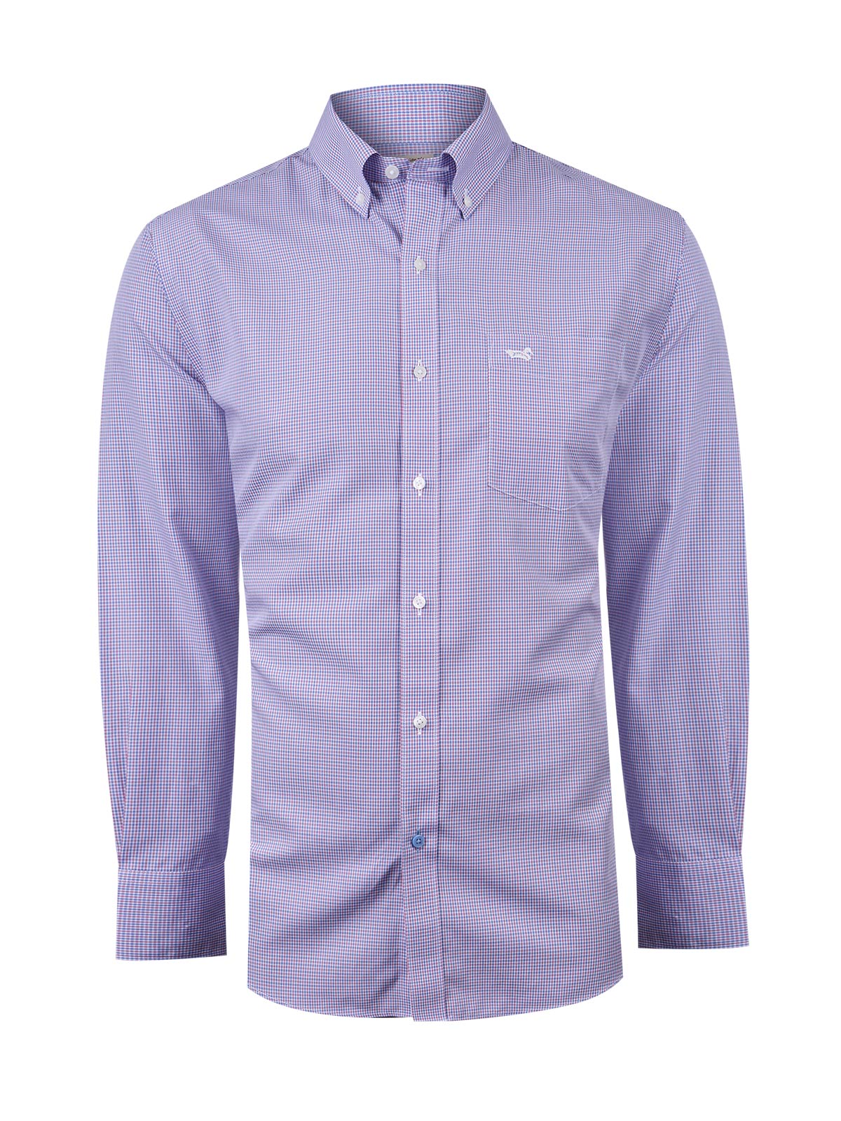 Camisa Cuello Button-Down Hombre Wf Pb Rojo Rockford