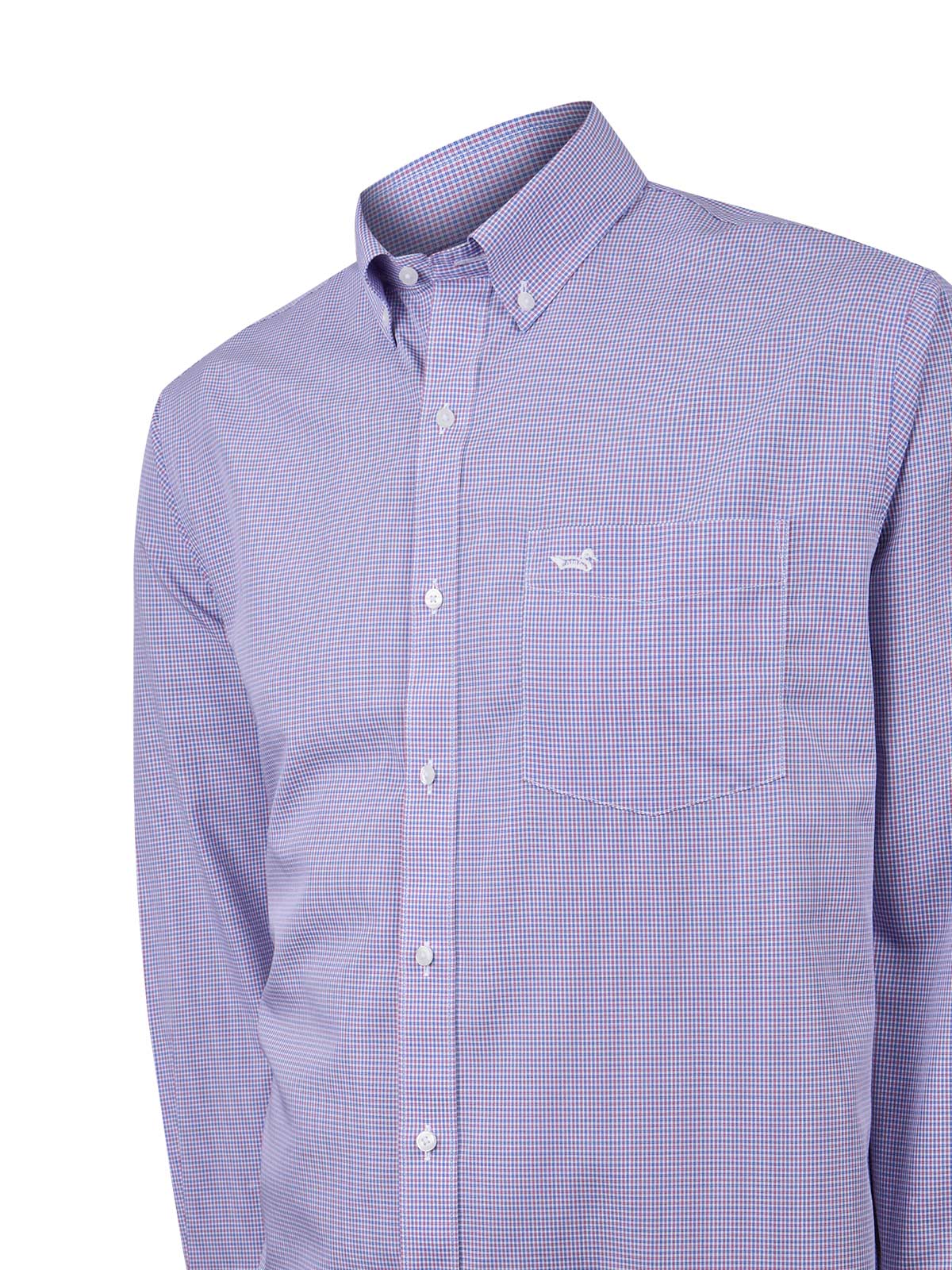 Camisa Cuello Button-Down Hombre Wf Pb Rojo Rockford