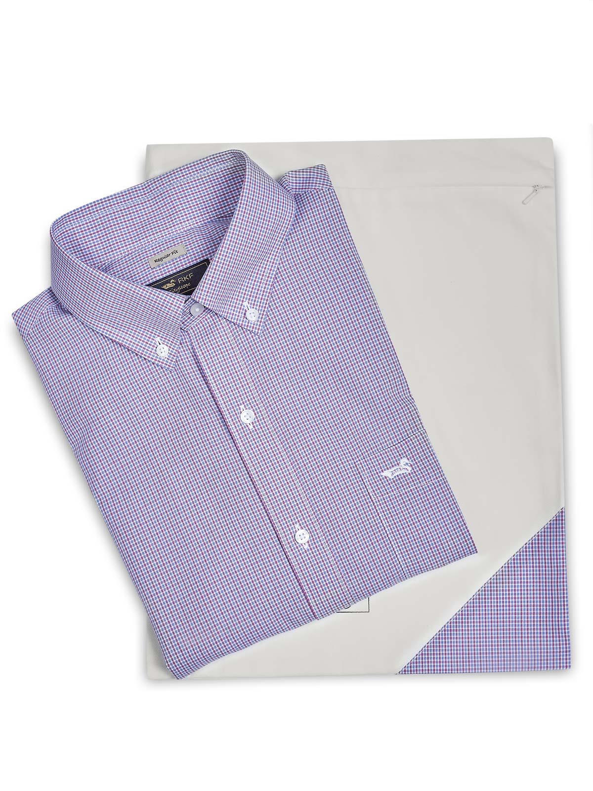 Camisa Cuello Button-Down Hombre Wf Pb Rojo Rockford