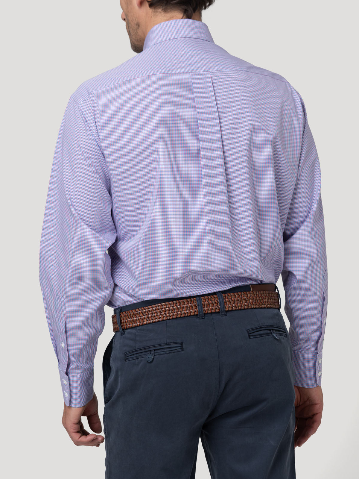 Camisa Cuello Button-Down Hombre Wf Pb Rojo Rockford