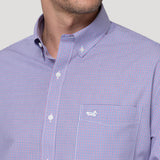 Camisa Cuello Button-Down Hombre Wf Pb Rojo Rockford
