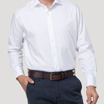 Camisa Cuello Italiano Hombre Wor Travel Blanco Rockford