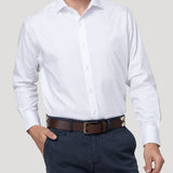 Camisa Cuello Italiano Hombre Wor Travel Blanco Rockford