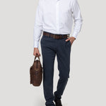 Camisa Cuello Italiano Hombre Wor Travel Blanco Rockford
