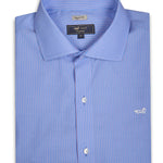 Camisa Cuello Italiano Hombre Wf Pc Azul Rockford