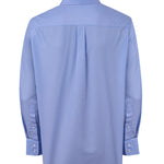 Camisa Cuello Italiano Hombre Wf Pc Azul Rockford