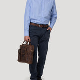 Camisa Cuello Italiano Hombre Wf Pc Azul Rockford