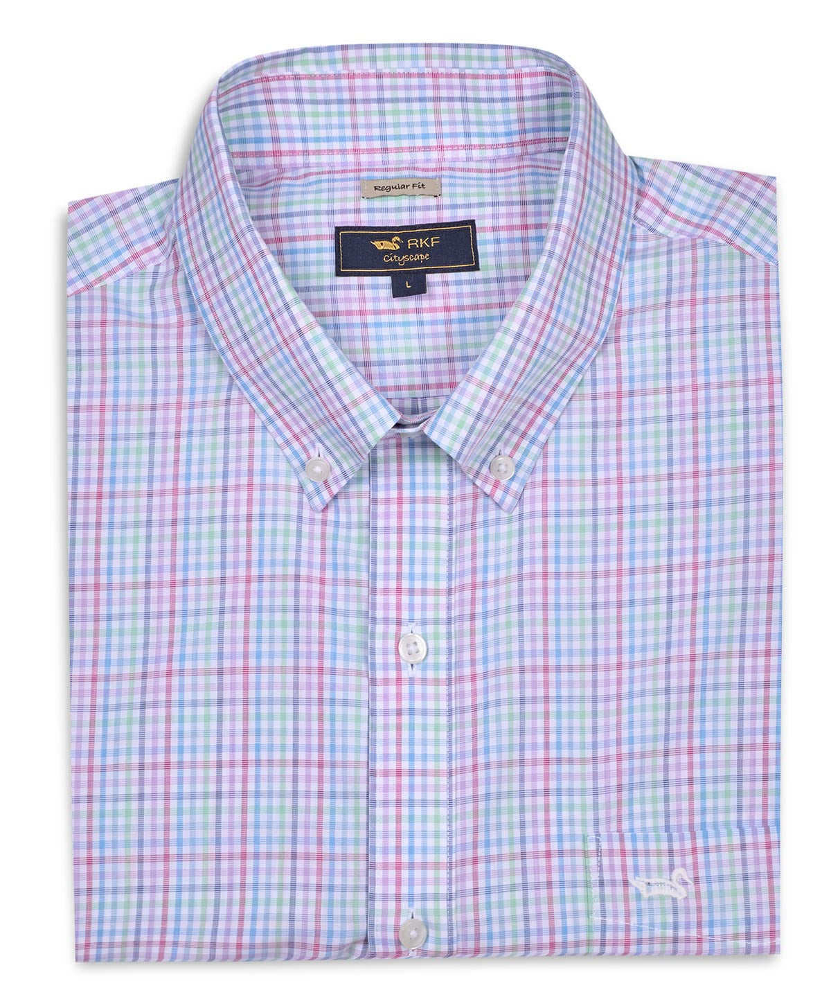 Camisa Cuello Button-Down Hombre Wf Pb Multicolor Rockford