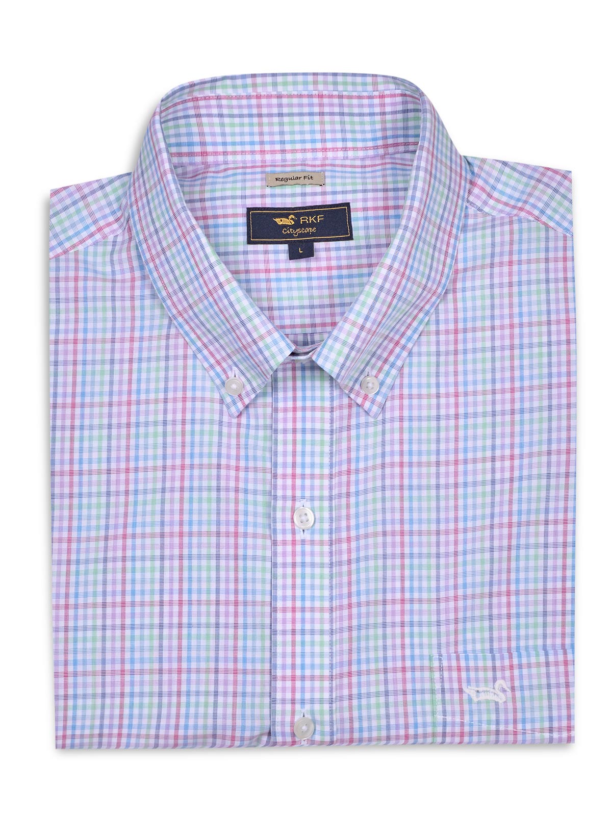 Camisa Cuello Button-Down Hombre Wf Pb Multicolor Rockford
