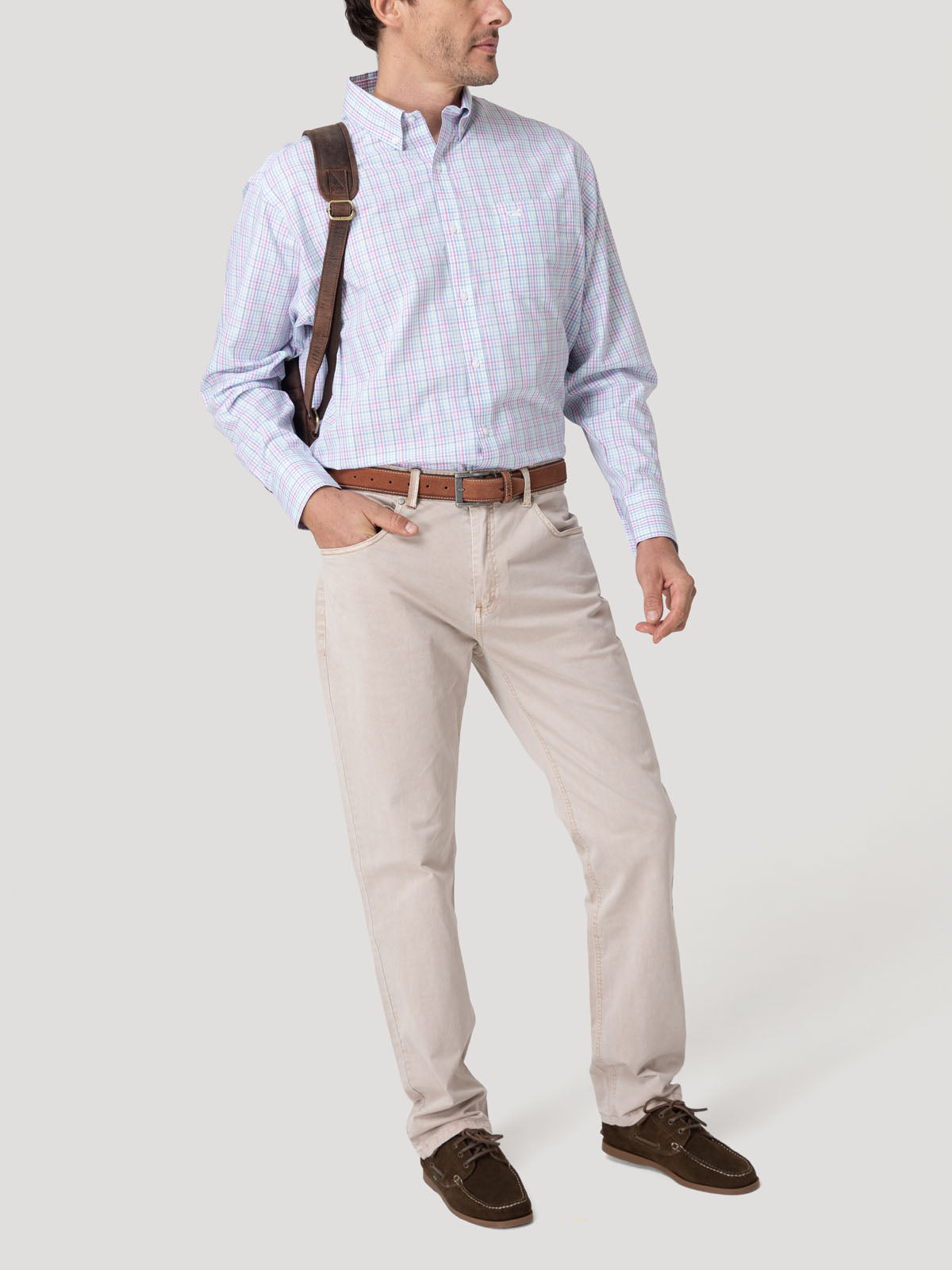 Camisa Cuello Button-Down Hombre Wf Pb Multicolor Rockford