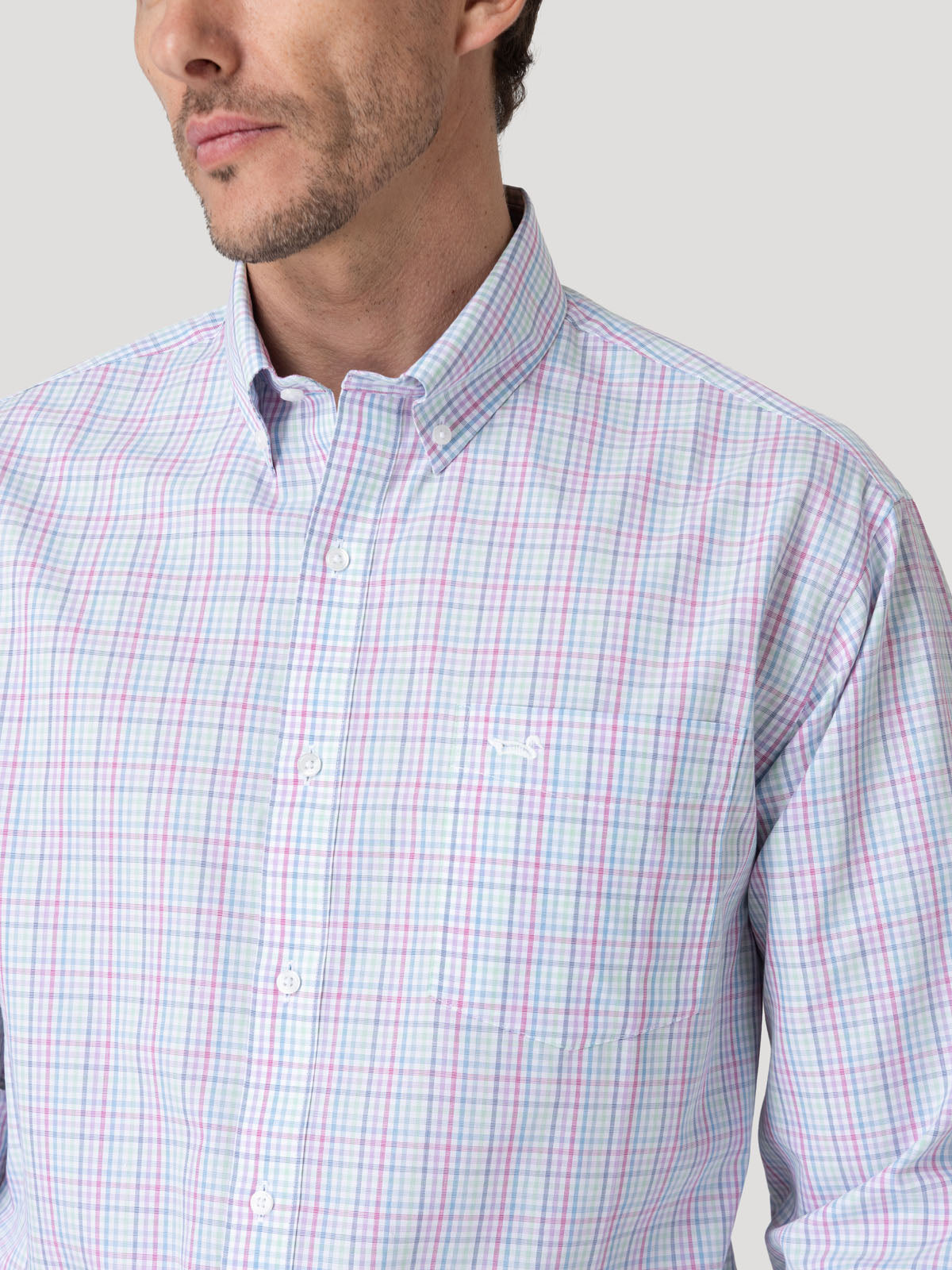 Camisa Cuello Button-Down Hombre Wf Pb Multicolor Rockford