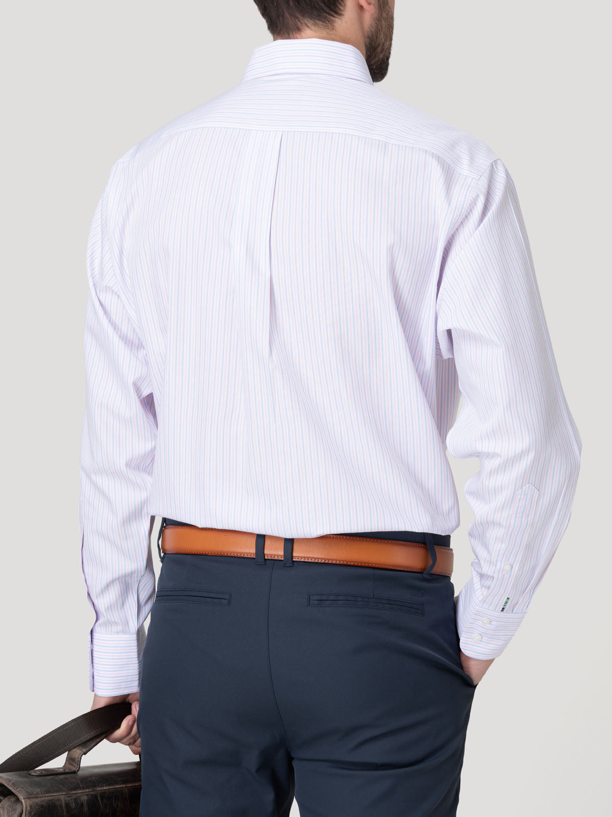 Camisa Cuello Button-Down Hombre Wf Pb Rosado Rockford