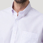 Camisa Cuello Button-Down Hombre Wf Pb Rosado Rockford
