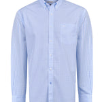 Camisa Cuello Button-Down Hombre Wf Pb Celeste Rockford