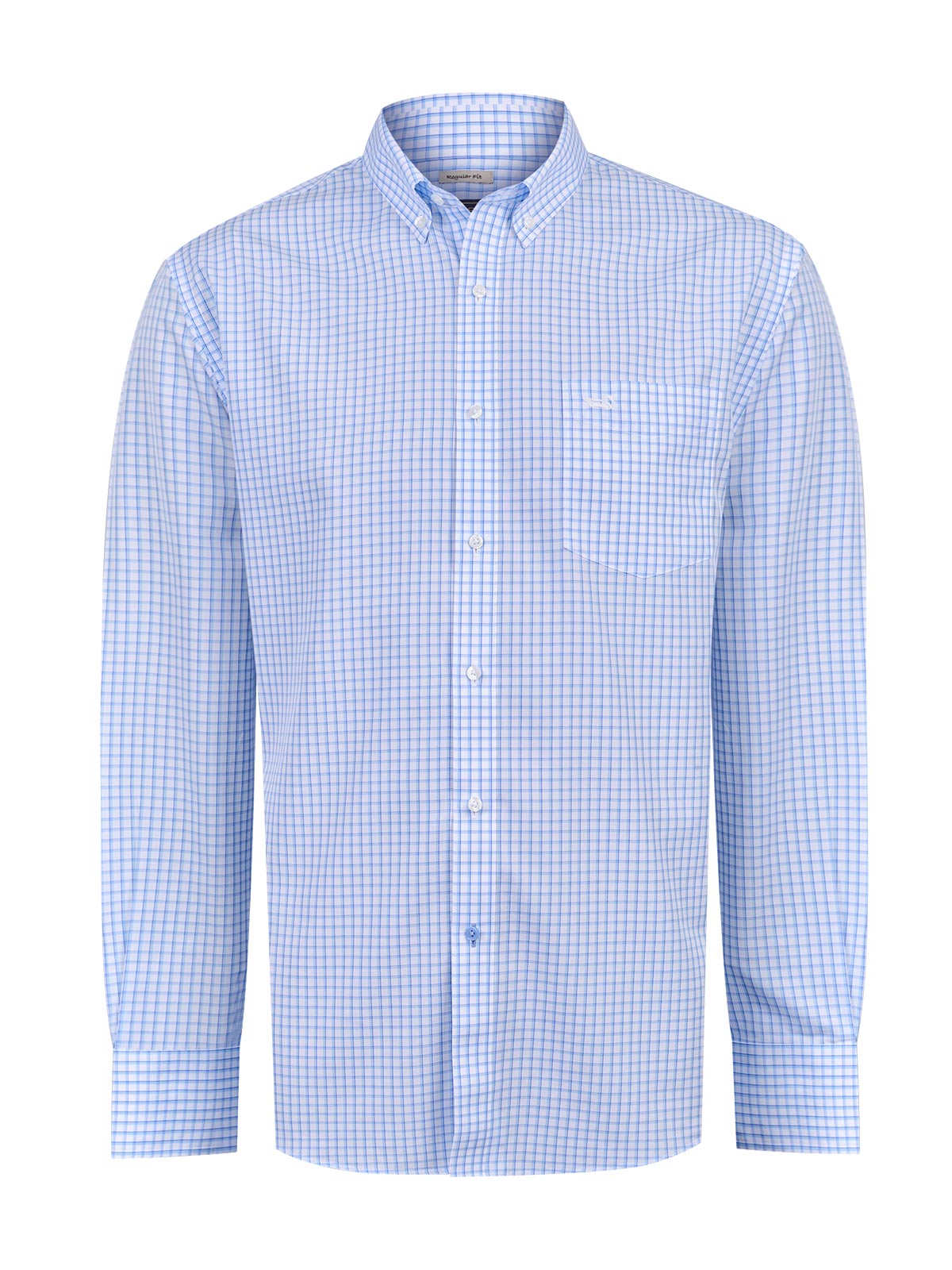 Camisa Cuello Button-Down Hombre Wf Pb Celeste Rockford