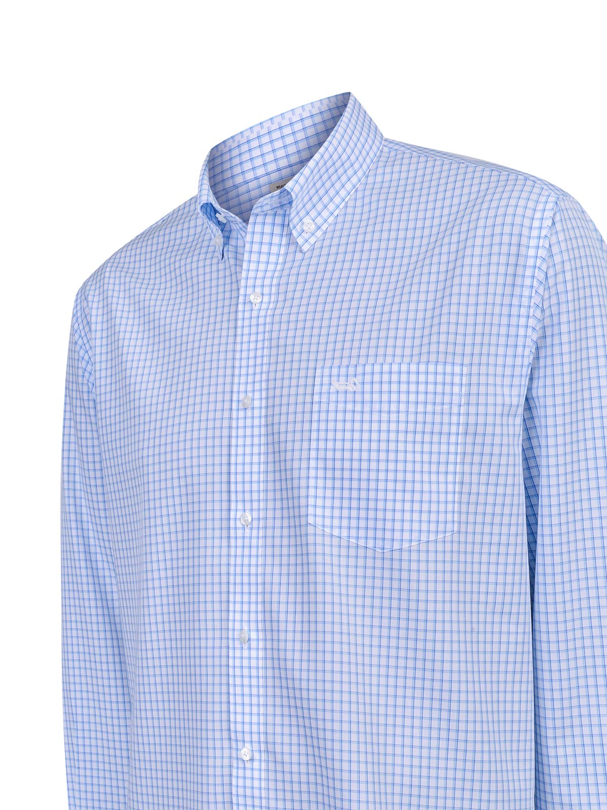Camisa Cuello Button-Down Hombre Wf Pb Celeste Rockford
