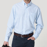 Camisa Cuello Button-Down Hombre Wf Pb Celeste Rockford