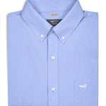 Camisa Cuello Button-Down Hombre Wf Pb Azul Rockford
