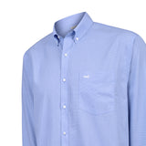 Camisa Cuello Button-Down Hombre Wf Pb Azul Rockford