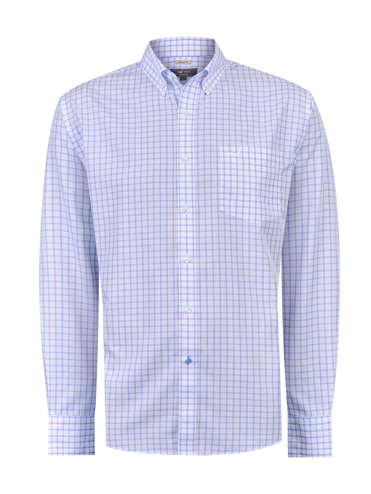 Camisa Cuello Button-Down Hombre Wf Pb Lila Rockford