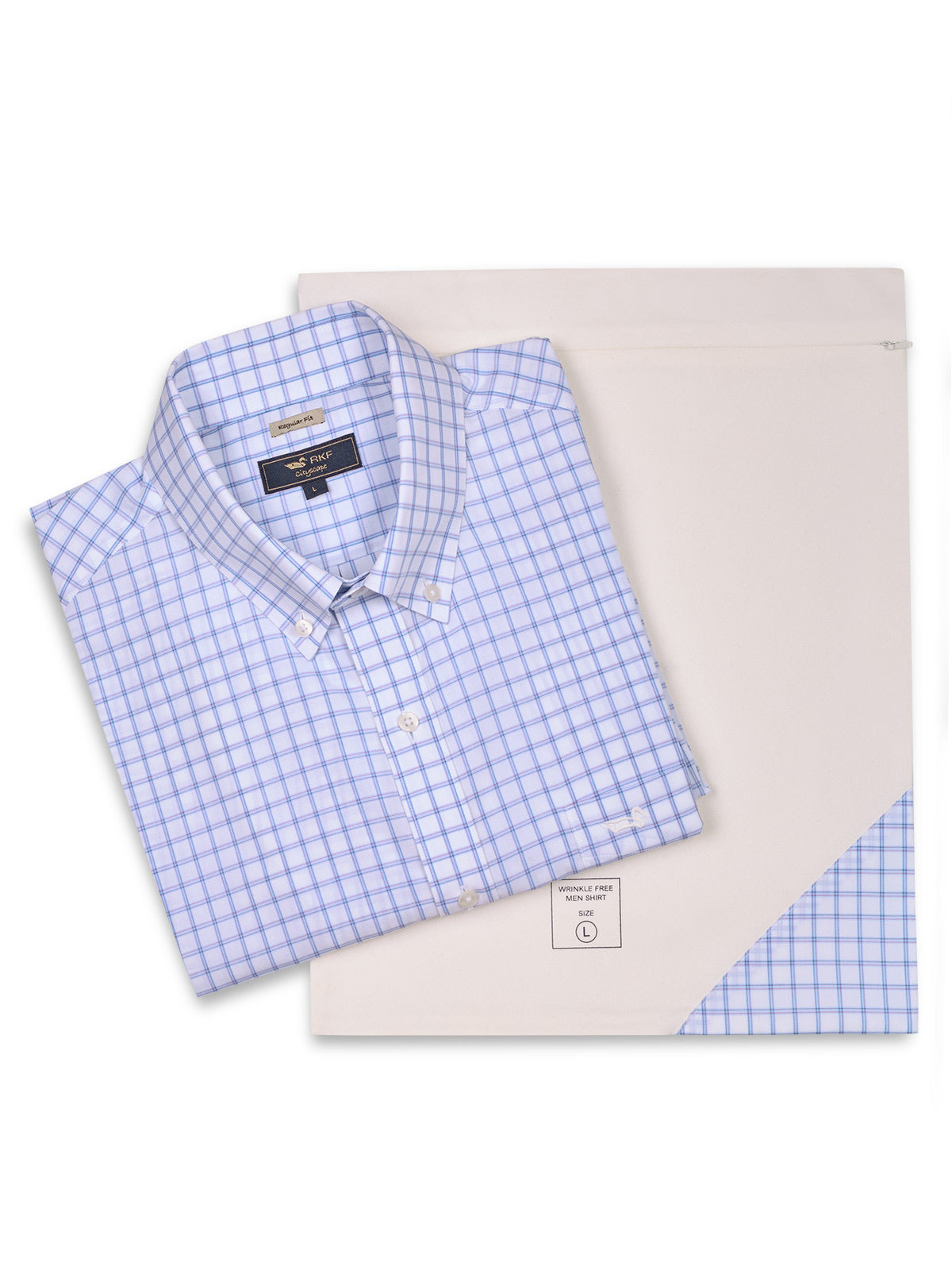 Camisa Cuello Button-Down Hombre Wf Pb Lila Rockford