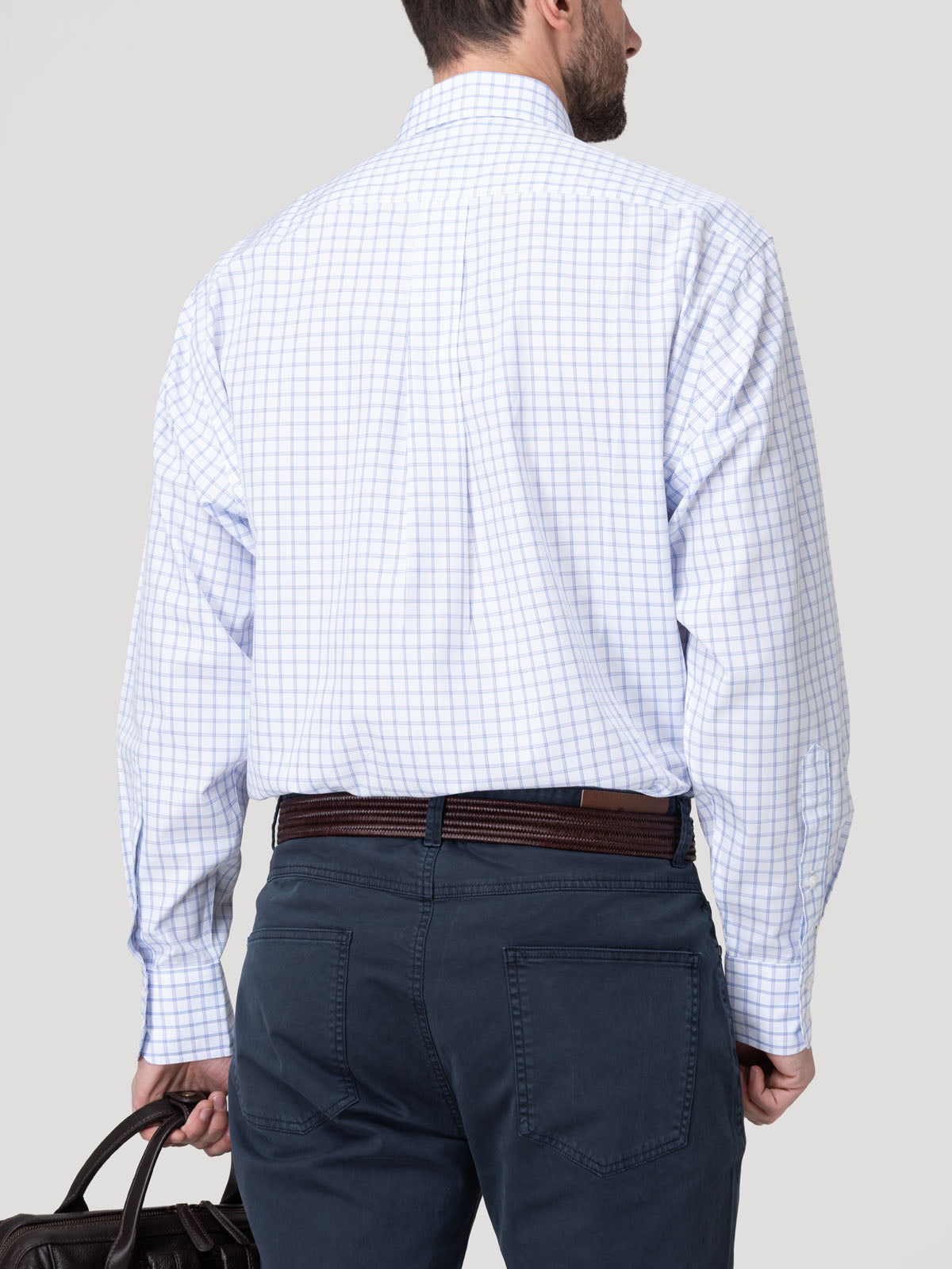 Camisa Cuello Button-Down Hombre Wf Pb Lila Rockford