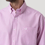 Camisa Cuello Button-Down Hombre Wf Pb Rojo Rockford
