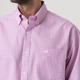 Camisa Cuello Button-Down Hombre Wf Pb Rojo Rockford