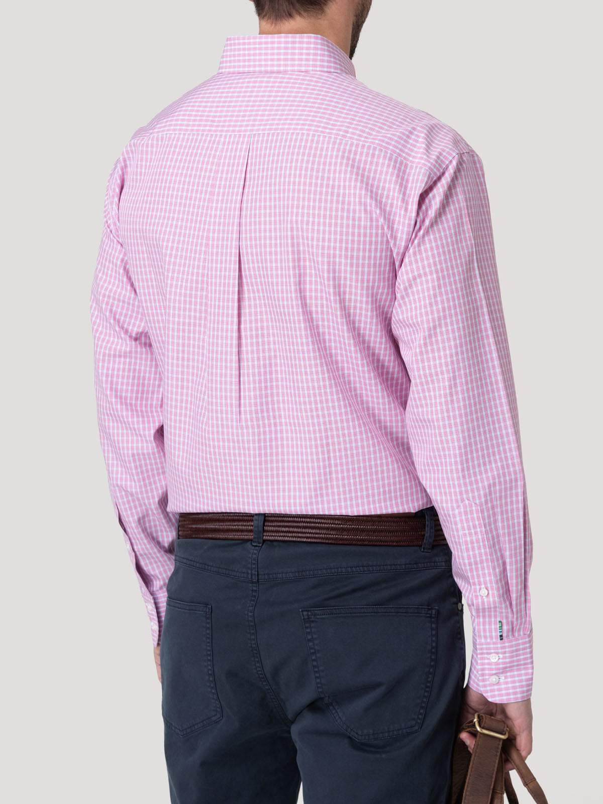 Camisa Cuello Button-Down Hombre Wf Pb Rojo Rockford