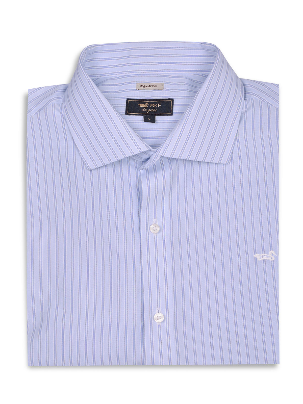 Camisa Cuello Italiano Hombre Wf Pc Gris Rockford
