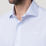 Camisa Cuello Italiano Hombre Wf Pc Gris Rockford